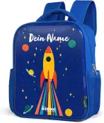 NoBoringSuitcases© Rucksack Kinder 8L Wanderrucksack leichter Kinderrucksack Blau Tagesrucksack K...