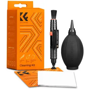 K&F CONCEPT Objektiv Reinigungsset 3er Foto Reinigungsset für DSLR Kamera Objekt