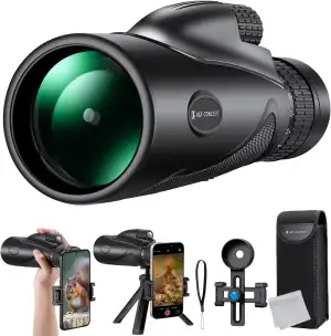 K&F Concept 8-32X50 HD Monokular Teleskop Kontinuierlicher Zoom für Vogelbeobach