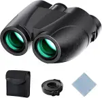 20x25 Kompaktes Fernglas für Erwachsene & Kinder, Fernglas Erwachsene mit hoher Vergrößerung bei schwachem Licht sichtbar, ideal für Vogelbeobachtung, Outdoor-Sport, Reisen und Konzerte