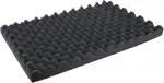 HMF 14565 Noppenschaumstoff, Akustikschaumstoff | 345 x 550 mm | Double-Size | Koffereinlage | Höhe: 45 mm