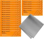 K&F CONCEPT 20 Stück Mikrofaser Reinigungstuch (15 * 15cm) Einzel Vakuumverpackung, Reinigungstücher Set für Kamera, Objektiv, Filter, Brille, Display, Smartphones, Tablet