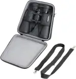 co2CREA Hart Reise Schutz Hülle Etui Tasche für BRIGENIUS/SkyGenius/Olympus Trooper 10 x 50 DPS-I...