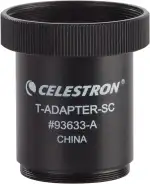 Celestron 93633-A SLR or DSLR T-Adapter (C5, 6, 8, 9.25, 11, 14), Black