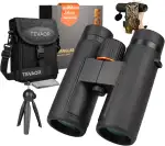 Fernglas 10x42 HD Feldstecher – BaK4 & FMC-vergütet – Wetterfest & Beschlagfrei durch Nitrogenfül...
