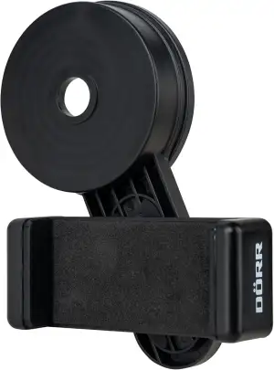 DÖRR Handyhalterung für Spektive, Ferngläser & Teleskope, Smartphone Fotoadapter