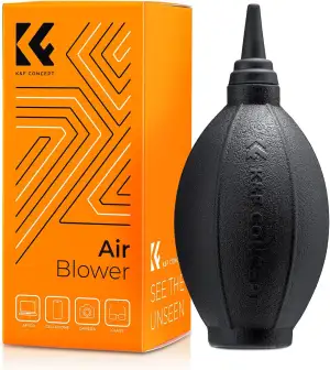 K&F CONCEPT Power Blasebalg Reinigung mit Weicher Silikonspitze von Objektiv, Ka