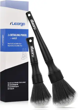 LICARGO Detailing Pinsel Auto - ultraweich für schonende Reinigung innen & außen