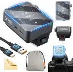 Godox X3PRO-C X3PRO C Drahtloser Blitzauslöser für Canon TTL 2,4 GHz HSS Integrierte Bluetooth-App-Steuerung LCD Touchscreen TCM Funktion Kamera-Fernauslöser für Canon