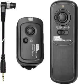 Pixel Kabellose Fernauslöser RW/DC0 Auslöser Fernbedienung Kompatibel mit Nikon D3 D4 D4s D5 D6 D...