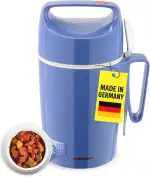 ROTPUNKT Thermobehälter für Essen 850 ml inkl. Löffel – Thermo Lunchbox Heiß & Kalt I Made in Ger...
