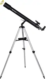Bresser Einsteiger Linsen-Teleskop Sirius 70/900 AZ mit Smartphone-Adapter, Sonnenfilter, Stativ & Zubehör, für Himmelsbeobachtung & Astrofotografie