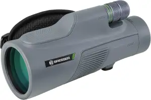 Bresser Monokular Wave 12x50 mit hoher Vergrößerung, hochwertigen Vergütungen un