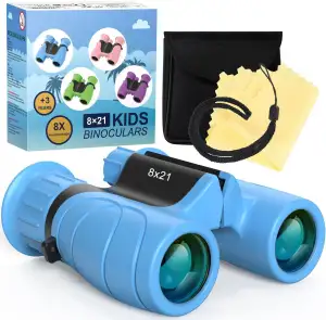 Kizplays® Fernglas für Kinder, 8x21 Ferngläser Klein Fernglas Klein für Erwachse