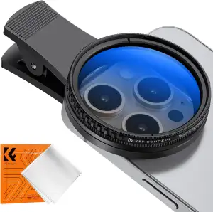 K&F CONCEPT Universell Handykamera CPL Filter Objektivset, Polarisationsfilter f