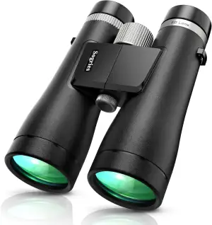 12x50 ED Fernglas für Erwachsene – Professionelles Dachkantprisma, HD-Optik, Rut
