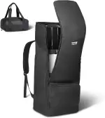 VEVOR Teleskoptasche, 76cm, Teleskop-Transporttasche mit sicherem Gurt, Taschen und bequemen Schu...