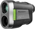 MiLESEEY Wiederaufladbarer Entfernungsmesser Golf, Rangefinder mit Slope On/Off Schalter, Magneti...