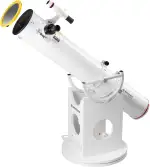 Bresser Messier 6" Planeten-Dobson-Teleskop mit Sonnenfilter, 150 mm Öffnung, 1200 mm Brennweite, 6x30 Sucher, 25 mm SPL Okular
