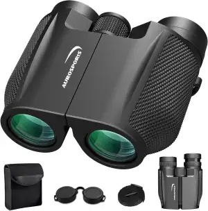 Aurosports 12x32 Fernglas für Erwachsene - Ferngläser Klein Kinder mit überlegen