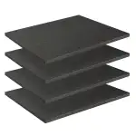 Schaumstoff Zuschnitt 4 Stück, 40 x 30 x 1cm Schaumstoffeinlage Werkzeug Polyethylenschaumstoff Werkzeugkoffer Kamerakoffer Schaumstoff, Koffereinlage, Tabletop Miniaturen, Werkzeug