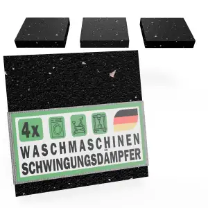 Schwingungsdämpfer Waschmaschine Unterlage 4 St Antivibrationsmatte Trockner - 9