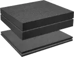 GIONAR Rasterschaumstoff Würfelschaum, 2 Stück 400 x 300 x 50mm/2 Stück 400 x 300 x 10mm, Werkzeu...
