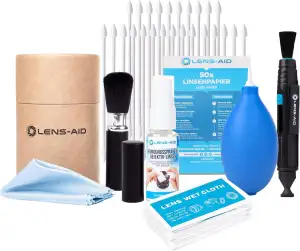 LENS-AID 8-in-1 Kamera Reinigungsset für Vollformat, APS-C & Objektiv - Mit Flüs