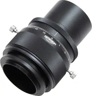Omegon Okularauszug Helikal 2'' Schneckenfokussierer - Teleskop-Accessoire für A