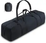 Mehrzweck-Teleskoptasche, stoßdämpfende Teleskop-Tragetasche mit verstellbarem Schultergurt und extra Stauraum, wasserabweisend (99x31x31 cm)