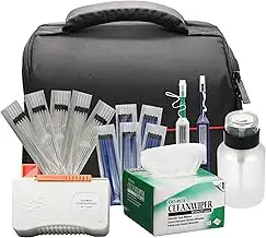 Fiber Optic Cleaners Kit Glasfaser Reiniger Kit, FTTH-Reinigungswerkzeuge mit 1,