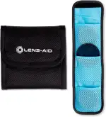 LENS-AID Filtertasche für Rundfilter mit Fächer für Filter bis 82mm, Aufbewahrungstasche für Polf...