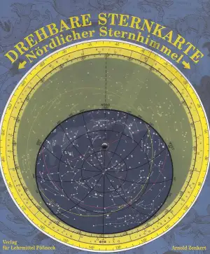 Drehbare Sternkarte mit Planetenzeiger: Nördlicher Sternhimmel (Sternkarte: Nörd