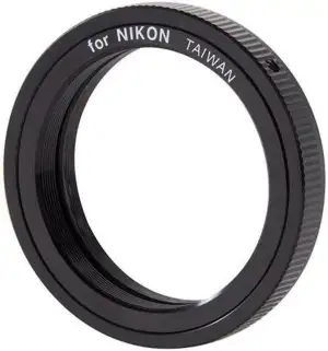 Celestron 93402 T-Ring Adapter for Nikon Digital Cameras, Black