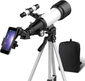 OYS-Teleskop, Teleskope für Erwachsene, 70 mm Öffnung, 400 mm AZ-Montierung, Tel