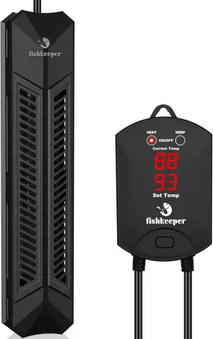 fishkeeper Aquarium Heizung, Intelligent Heizstab Aquarium, Tauchsieder mit Ther