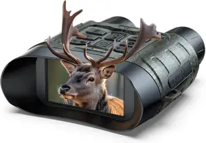 Nachtsichtgerät, 112 MP 4K Nachtsichtgerät Jagd mit 12X Digitalzoom & 5000mAh Wi