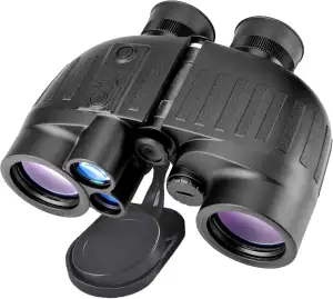 8x40 Fernglas für Erwachsene, ausgestattet mit Entfernungsmesser und Kompass, IP