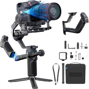 FeiyuTech SCORP 3 KIT Gimbal-Stabilisator für DSLR- und Spiegellose Kameras, Int