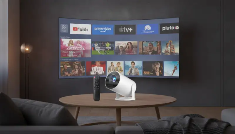 Dein mobiles 4K-Kino: Dieser smarte Mini Beamer mit Android 14 macht's möglich