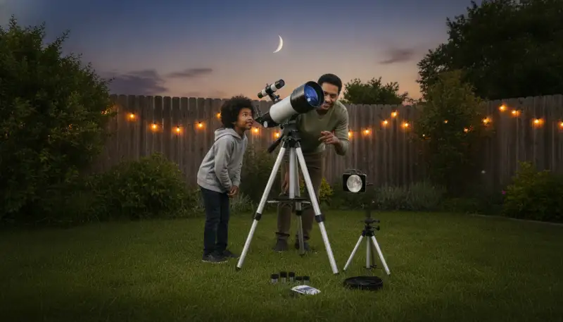Kepler Fernrohr: Klarheit durch Linsen